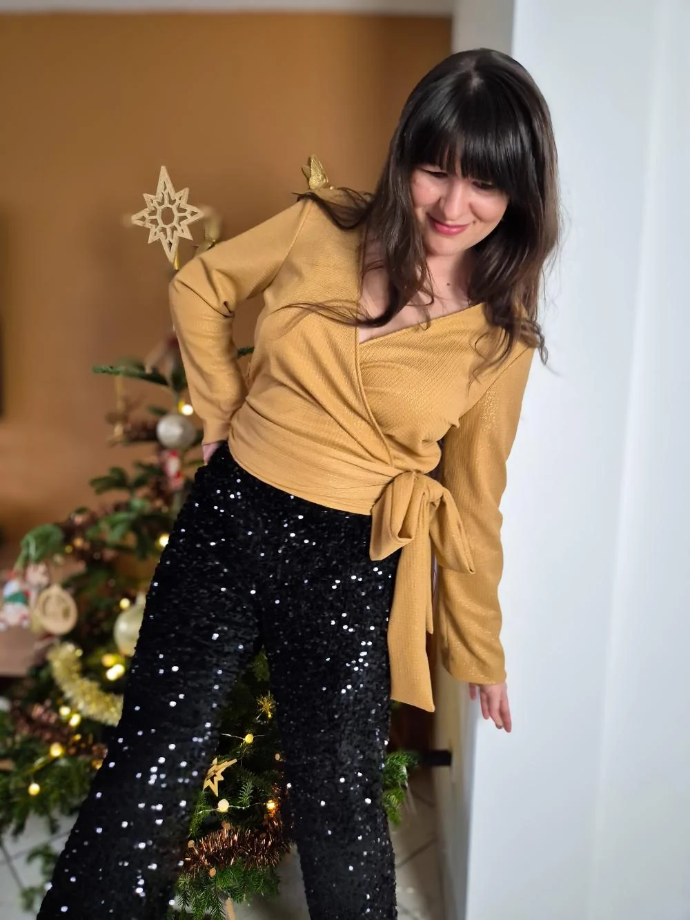 Blouse cache-coeur Lover